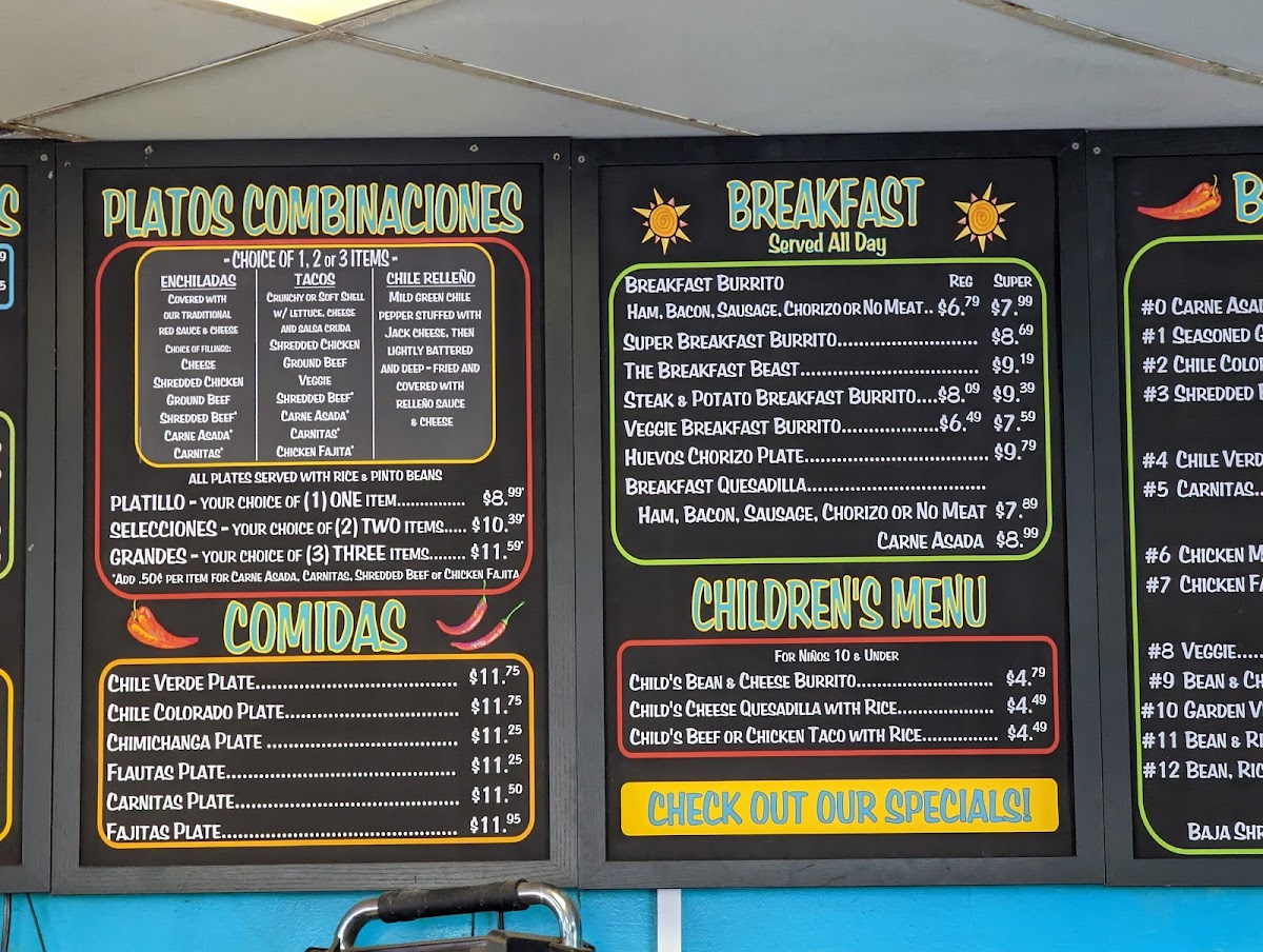 Gordito Burrito Menu - Image 6